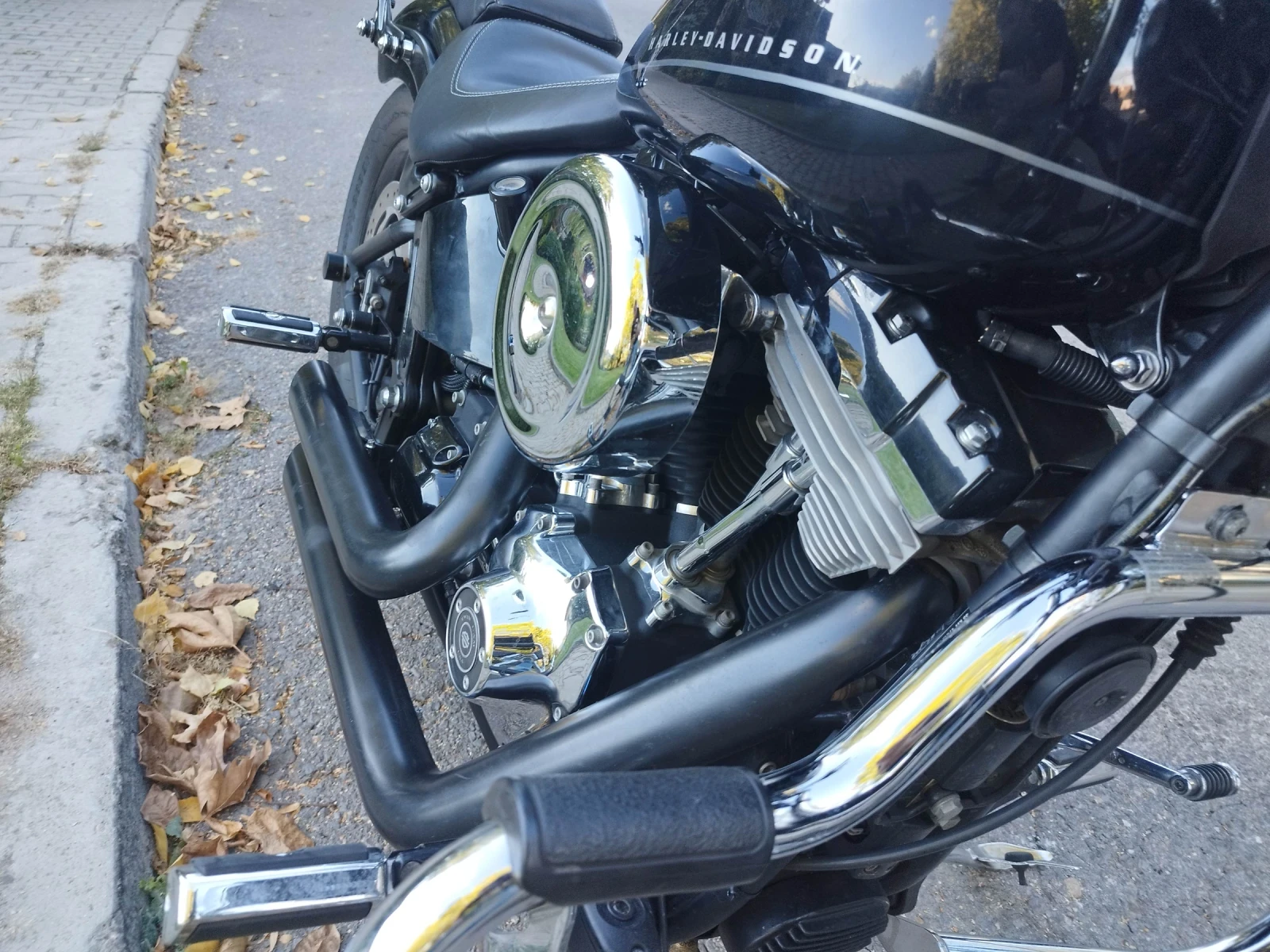 Harley-Davidson Softail FXS Blackline , снимка 7 - Мотоциклети и мототехника - 56259859