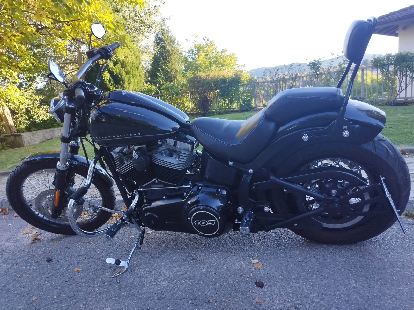 Harley-Davidson Softail FXS Blackline , снимка 4 - Мотоциклети и мототехника - 56259859