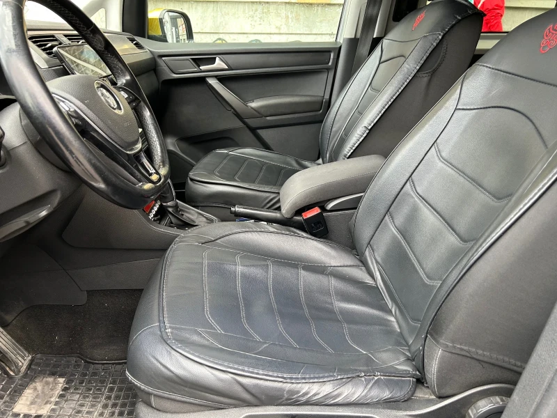 VW Caddy VW Caddy IV 1.4 TGI CNG DSG | 2017 | 7 места | Так, снимка 6 - Автомобили и джипове - 52394265