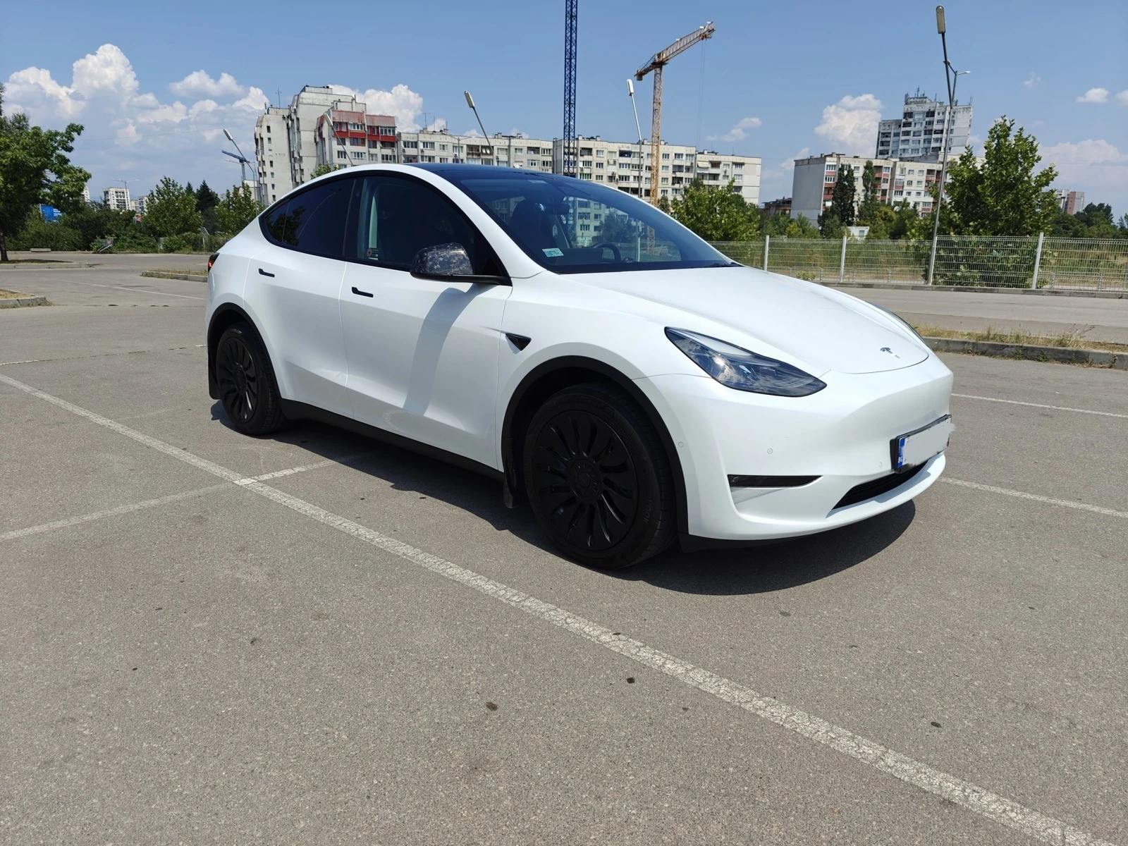 Tesla Model Y Long Range / PPF / Forged Carbon - изображение 7