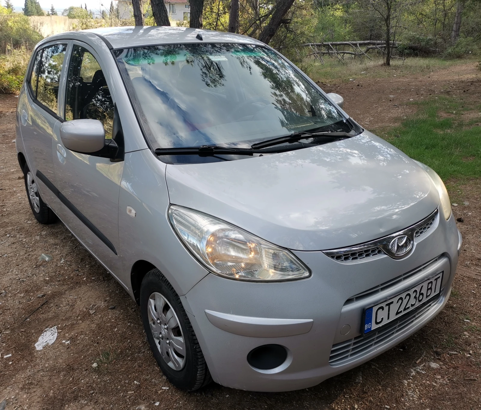 Hyundai I10 1.2 - 4цил. 78к.с. - реални километри, климатик - изображение 5