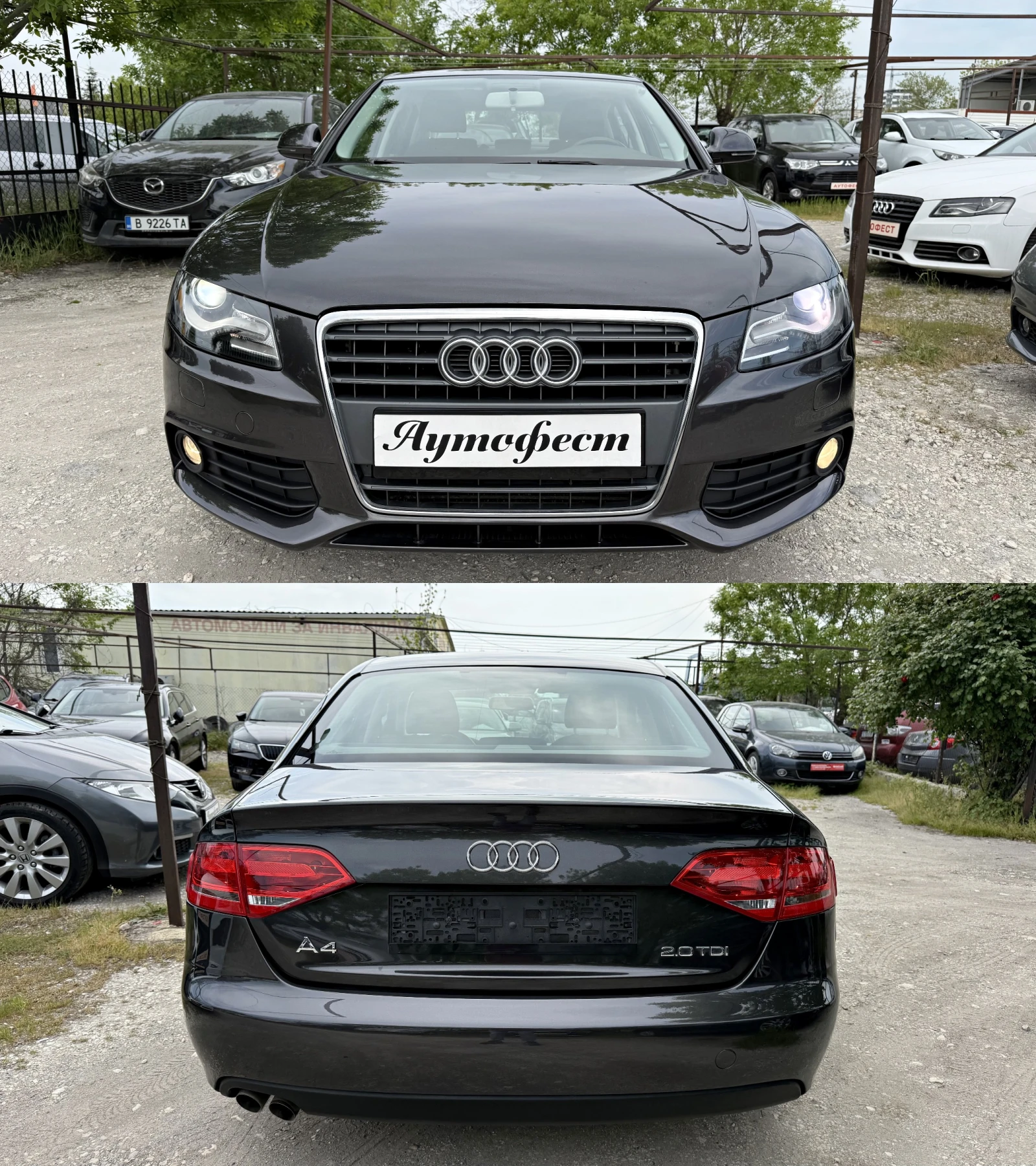 Audi A4 2.0TDI BIXENON, снимка 6 - Автомобили и джипове - 54526319