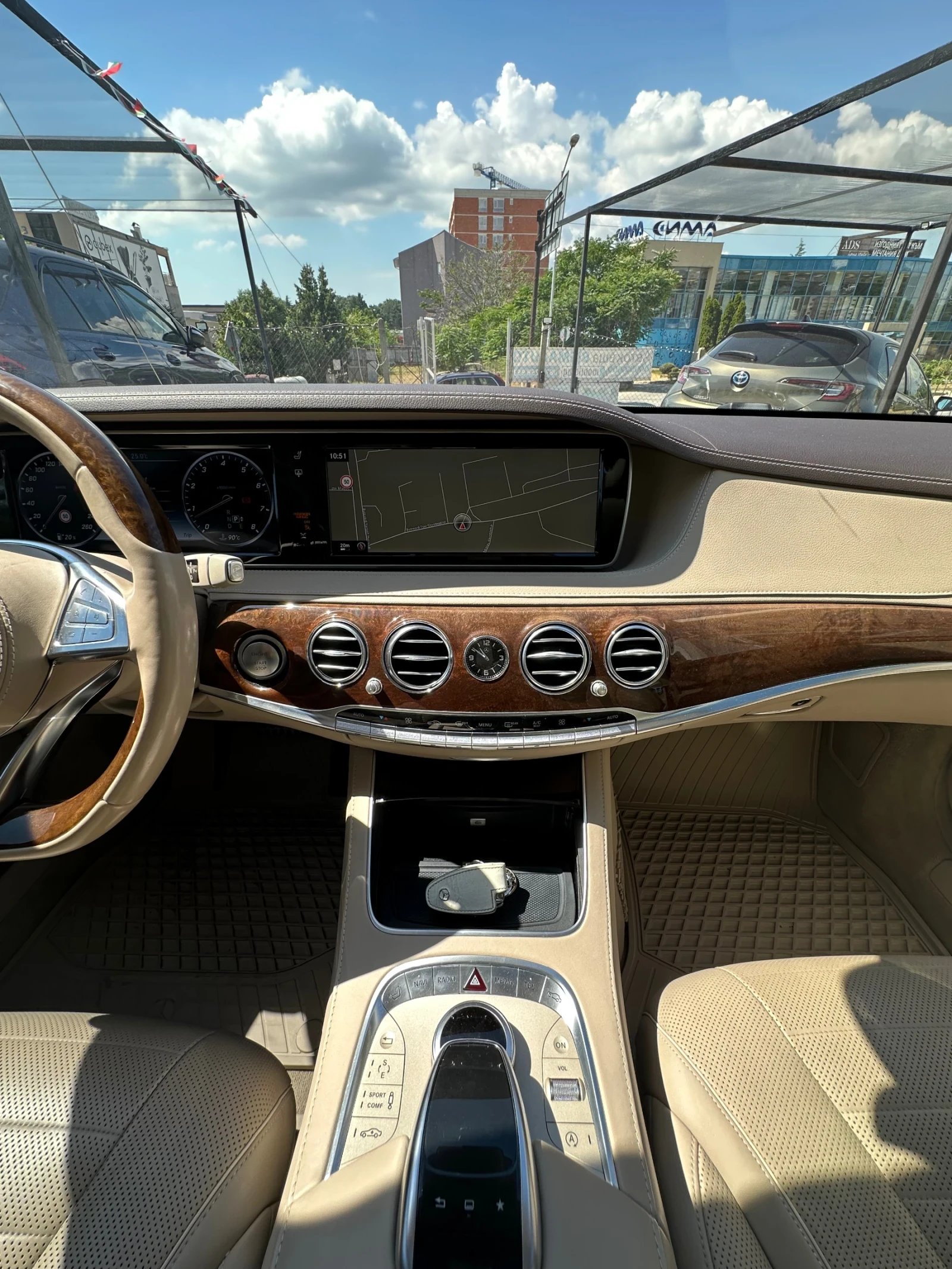 Mercedes-Benz S 500 S500 4 MATIC LONG, снимка 12 - Автомобили и джипове - 55067684