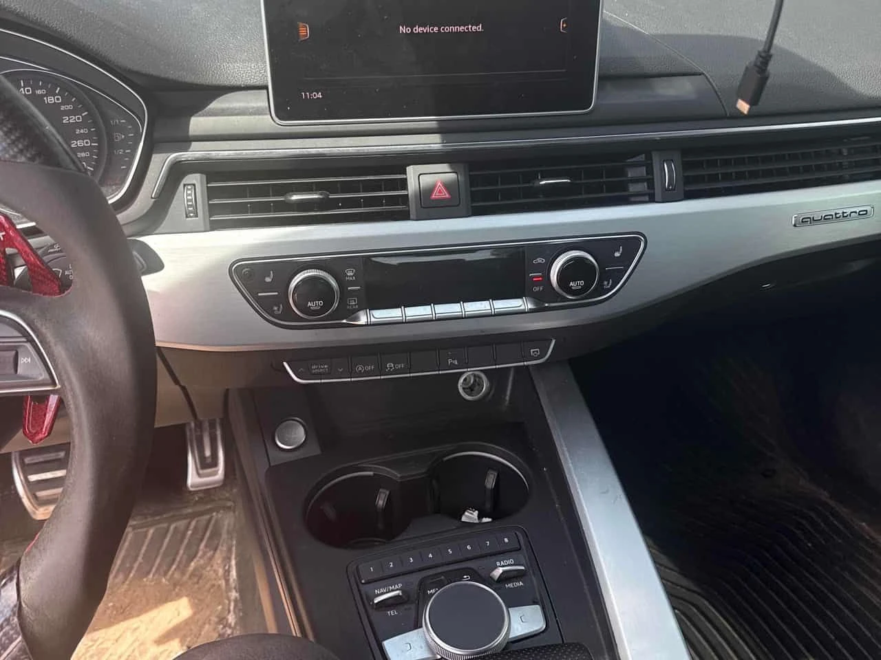 Audi A4 QUATTRO * RS ВОЛАН/НАКРАЙНИЦИ* ОБДУХВАНЕ* ПОДГРЕВИ, снимка 9 - Автомобили и джипове - 55079113