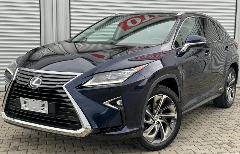 Lexus RX 450 Hybrid, Luxury, led, pano, 360 camera, skin, navy,, снимка 1 - Автомобили и джипове - 45456169