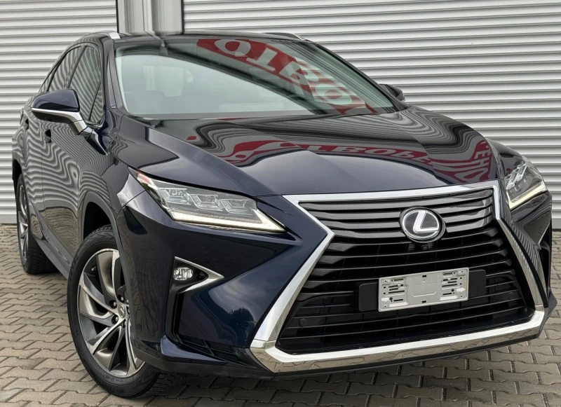 Lexus RX 450 Hybrid, Luxury, led, pano, 360 camera, skin, navy,, снимка 4 - Автомобили и джипове - 45456169