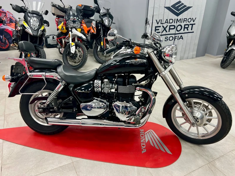 Triumph America 900 2010 - 446 лв/месец, снимка 4 - Мотоциклети и мототехника - 50932136