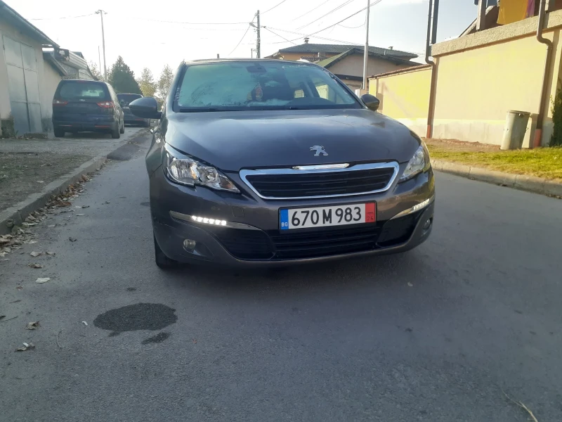 Peugeot 308 1.6 120кс панорама  Евро 6, снимка 1 - Автомобили и джипове - 47922636