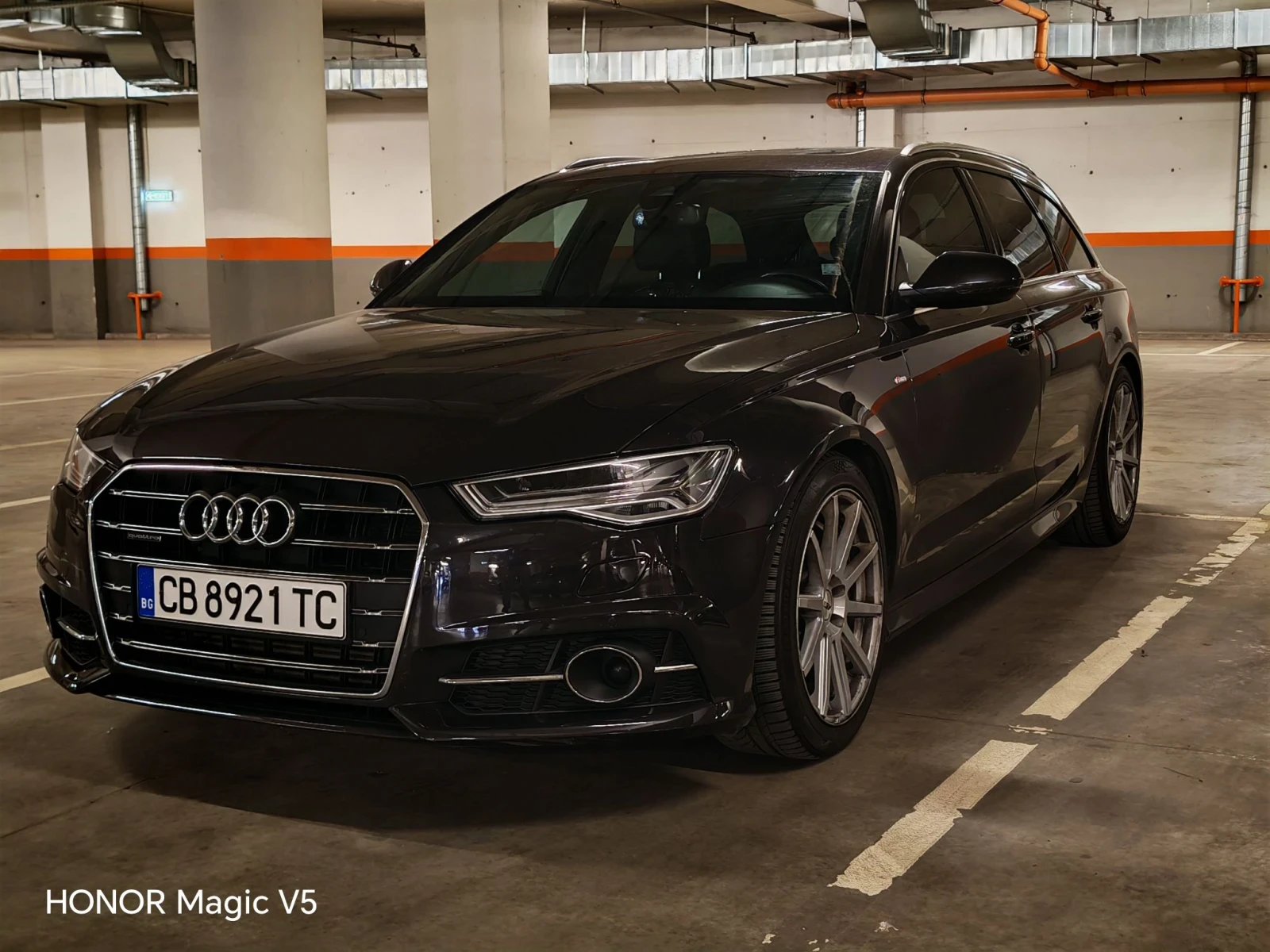 Audi A6 3.0BiTdi 320 hp 8ZF Active sound, Distronic, снимка 16 - Автомобили и джипове - 56048570