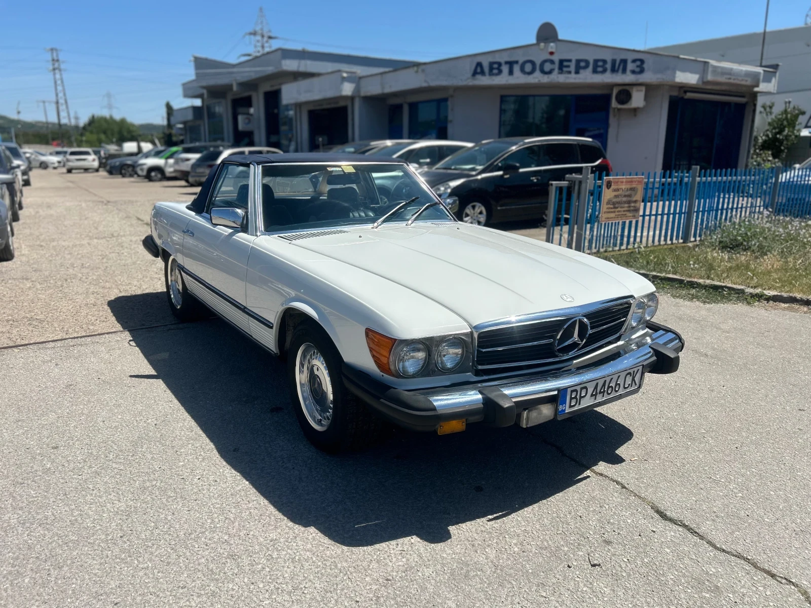 Mercedes-Benz SL 380 Cabrio, снимка 3 - Автомобили и джипове - 55471477