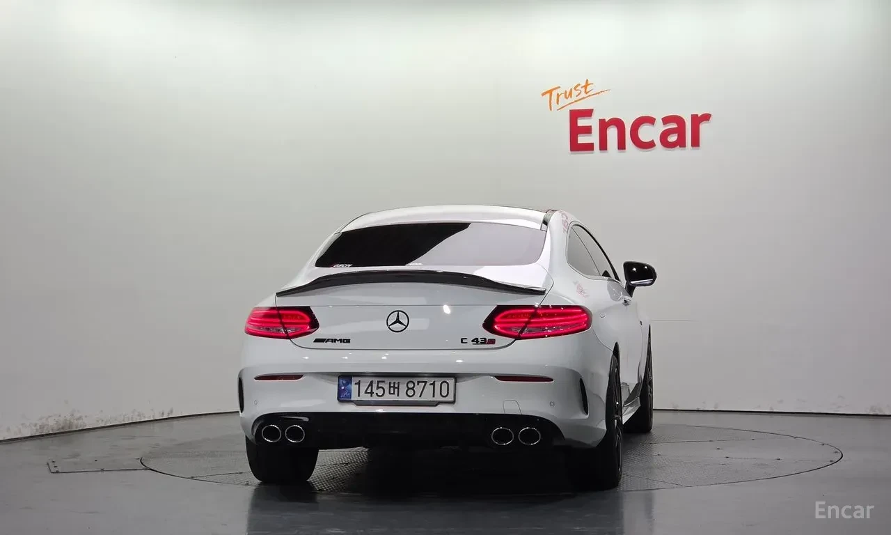 Mercedes-Benz C 43 AMG COUPE* 4MATIC* BURMESTER* ДИСТРОНИК* ХЕДЪП, снимка 4 - Автомобили и джипове - 56244545