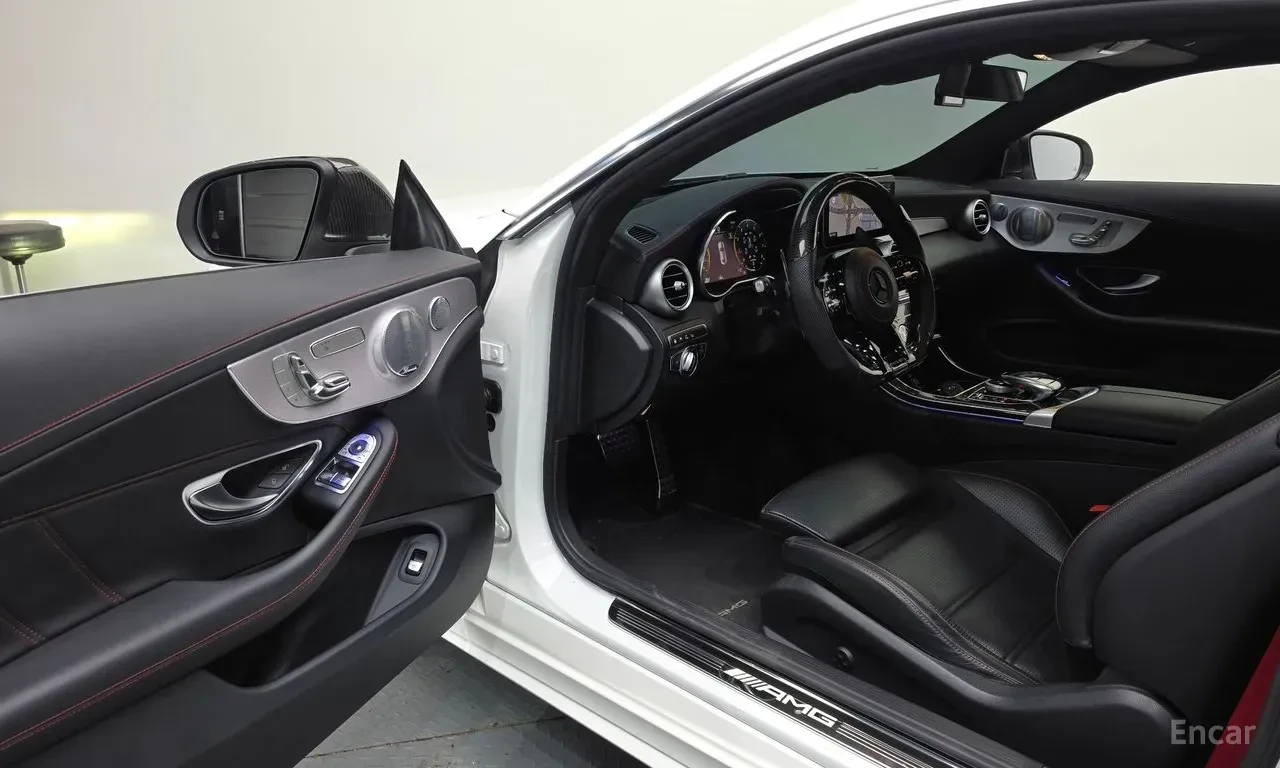 Mercedes-Benz C 43 AMG COUPE* 4MATIC* BURMESTER* ДИСТРОНИК* ХЕДЪП, снимка 6 - Автомобили и джипове - 56244545
