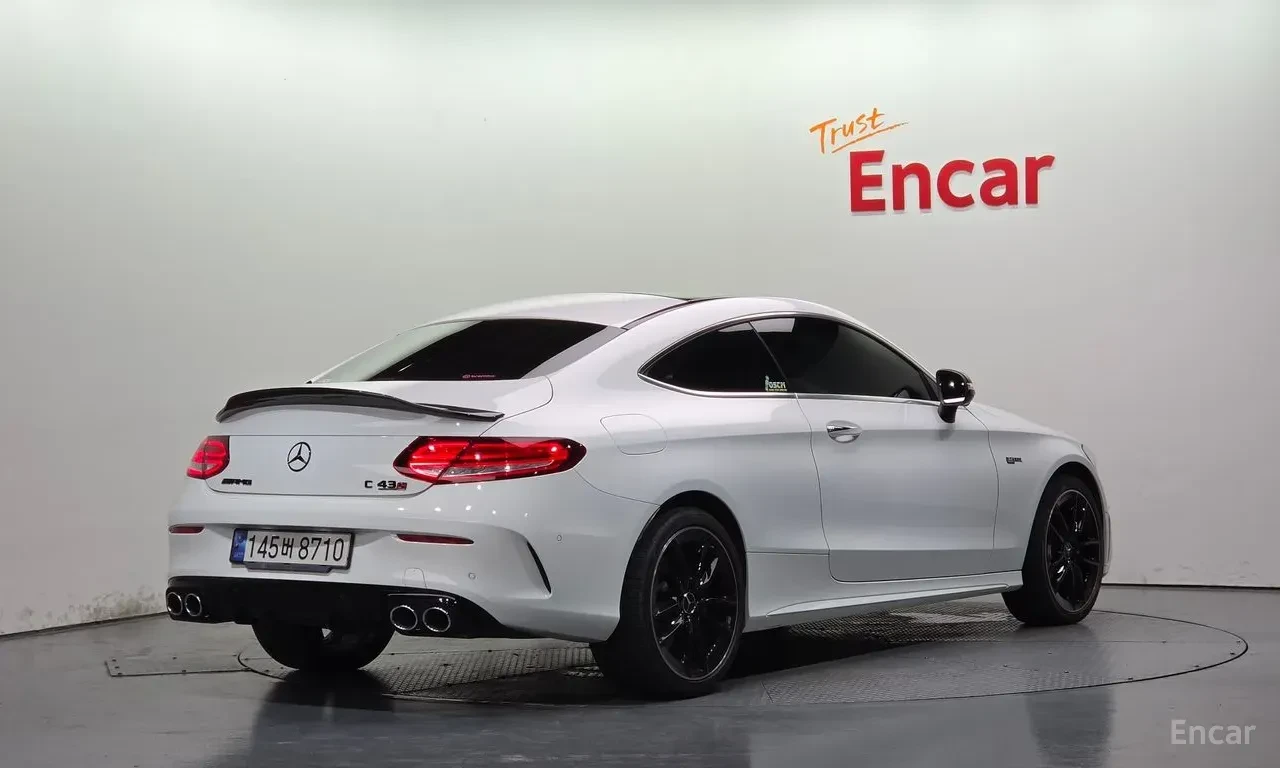 Mercedes-Benz C 43 AMG COUPE* 4MATIC* BURMESTER* ДИСТРОНИК* ХЕДЪП, снимка 2 - Автомобили и джипове - 56244545