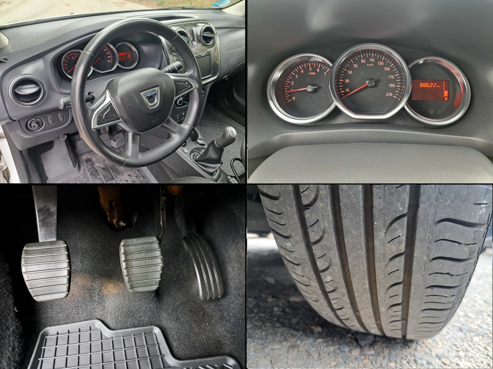Dacia Logan MCV* 1.0TCe* ГАЗ* NAVI* ТЕМПОМАТ, снимка 13 - Автомобили и джипове - 56285903