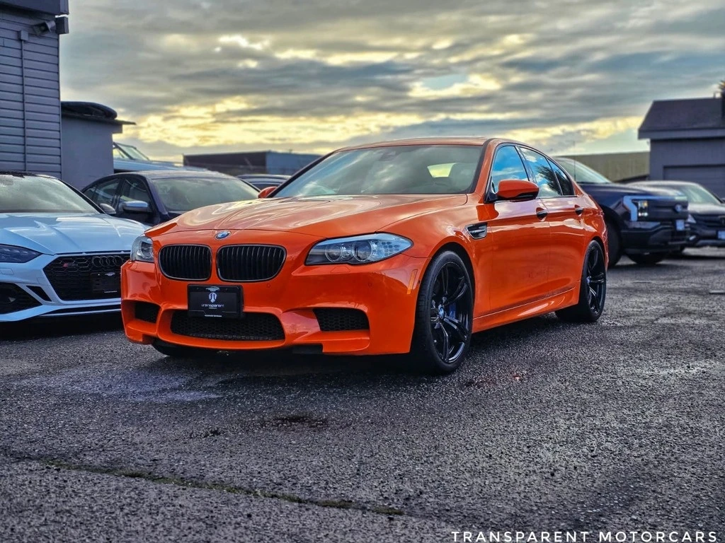 BMW M5 * M Power/ V8/ Executive PKG/ 560 HP/FireOrange * , снимка 1
