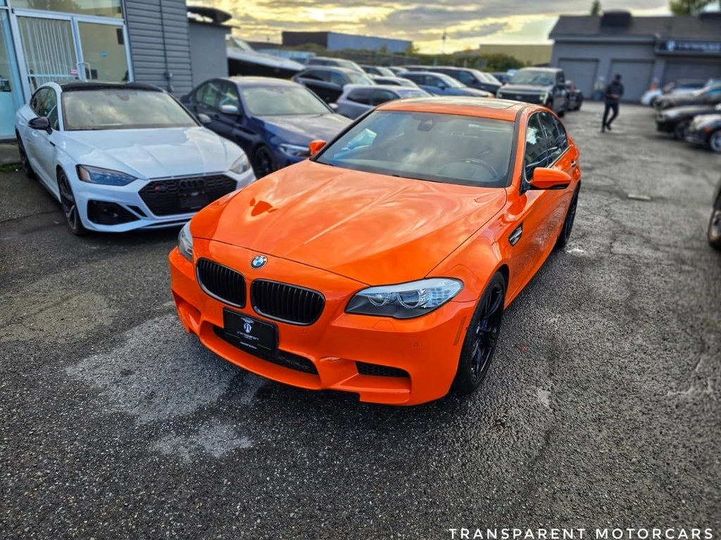 BMW M5 * M Power/ V8/ Executive PKG/ 560 HP/FireOrange *  | Mobile.bg � ����������� 9