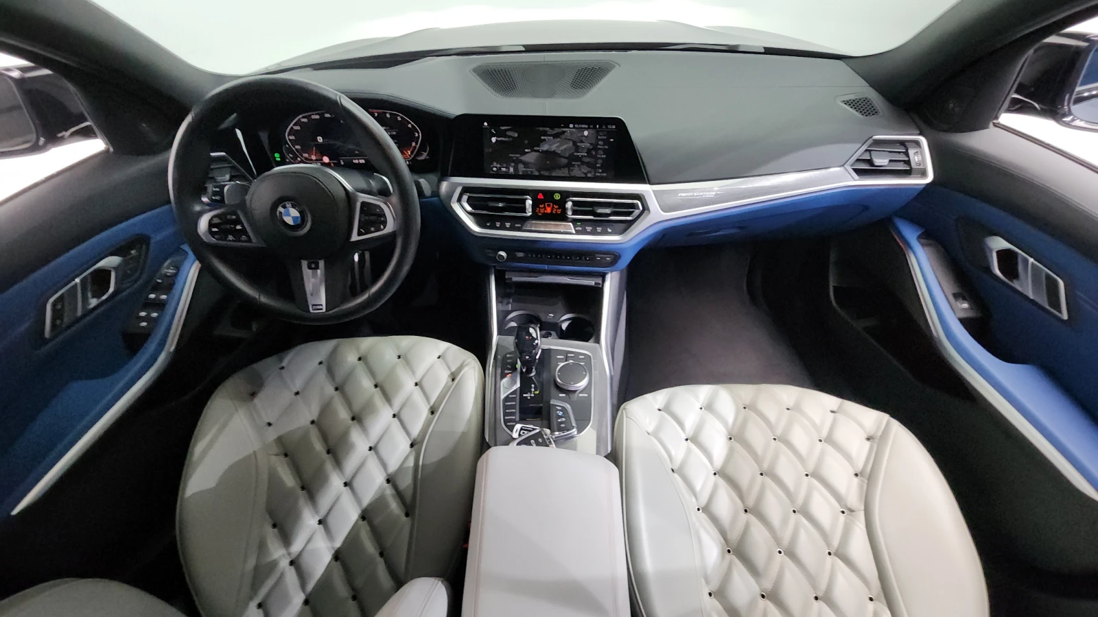 BMW 340 360* BLIND SPOT* HUD* ПОДГРЕВ ВОЛАН* КРАЙНА ЦЕНА, снимка 7 - Автомобили и джипове - 55367101