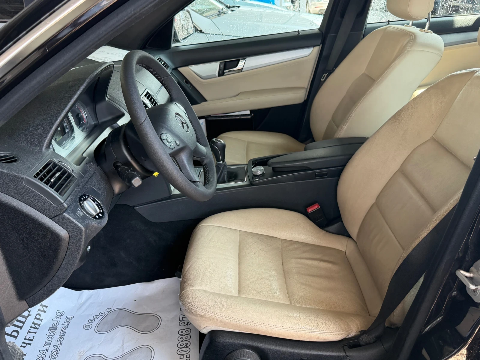 Mercedes-Benz C 220 2.2CDI 170К.С. 6SPEED НАВИГАЦИЯ КОЖЕН САЛОН УНИКАТ, снимка 7 - Автомобили и джипове - 55721191