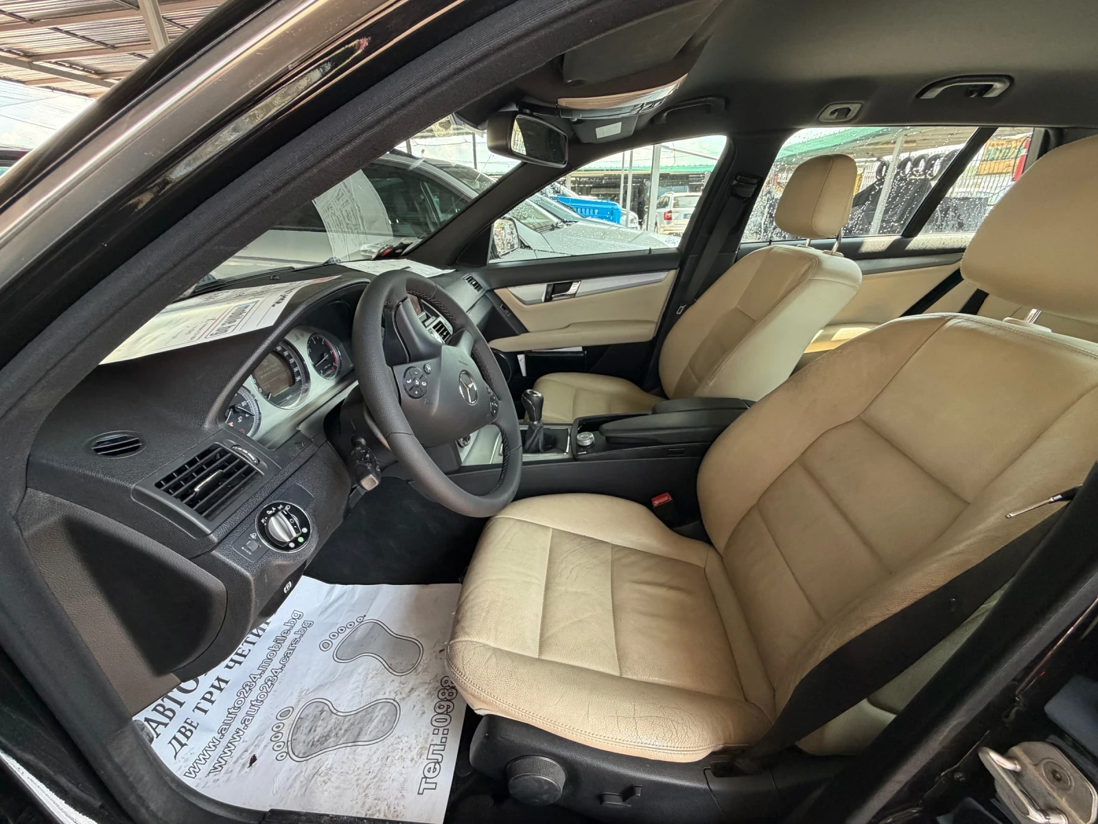 Mercedes-Benz C 220 2.2CDI 170К.С. 6SPEED НАВИГАЦИЯ КОЖЕН САЛОН УНИКАТ, снимка 6 - Автомобили и джипове - 55721191