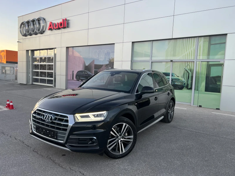 Audi Q5 Sline/ACC/ПАНОРАМА/B&O/HEAD UP/Въздух/Keyless/FULL, снимка 1 - Автомобили и джипове - 49523089