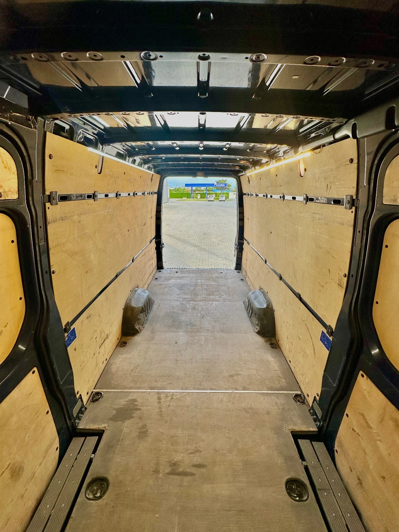 Mercedes-Benz Sprinter 313 / XXXL / Климатик / две странични врати /4.70м, снимка 6 - Бусове и автобуси - 54891282