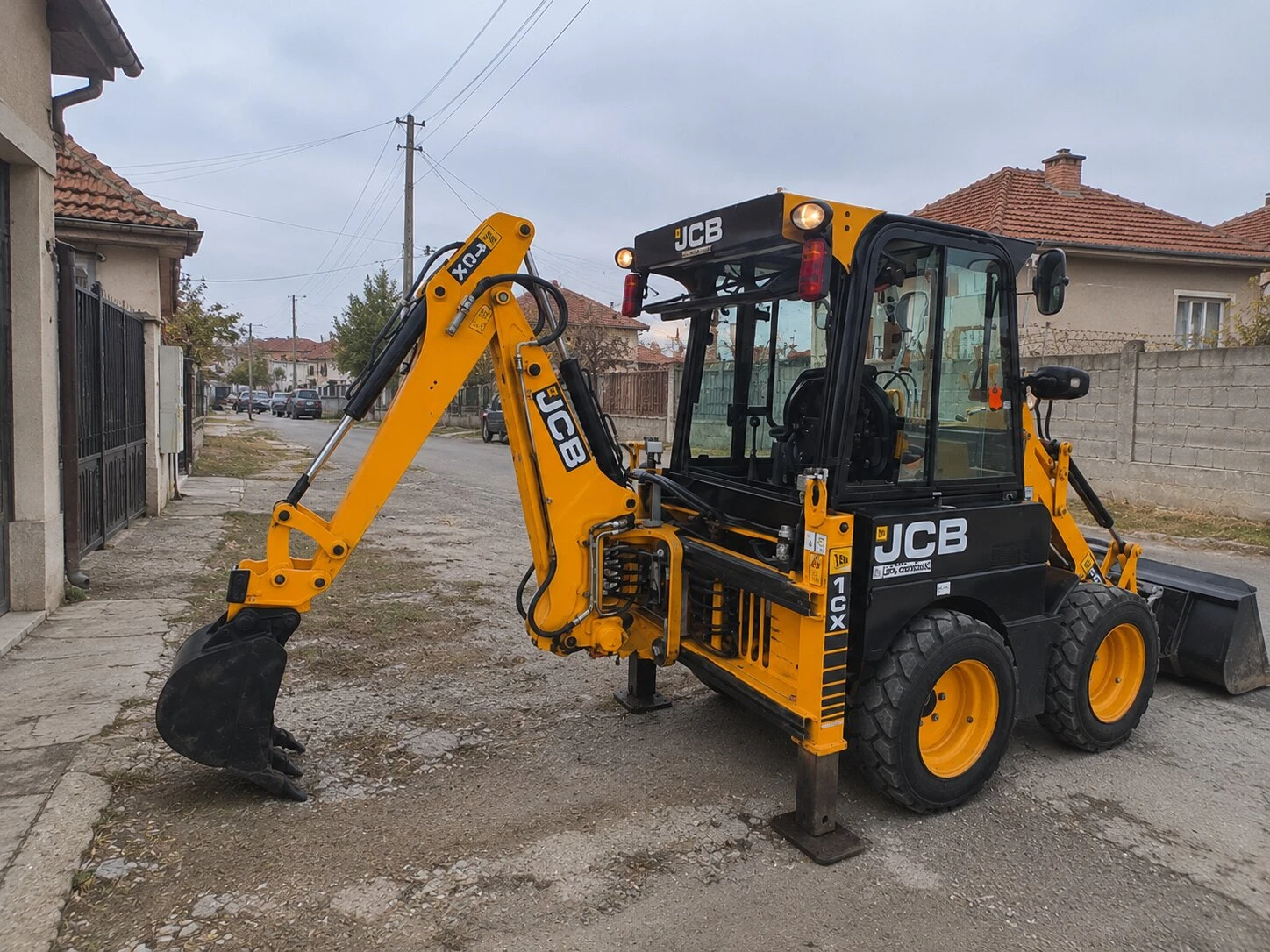Багер JCB 1CX, снимка 2 - Индустриална техника - 56639807