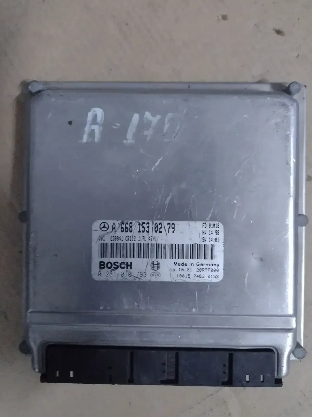 A 668 153 02 79 �������� ��������  Mercedes-Benz Benz A 170, 1.7 CDi Bosch 0 281 010 793 | Mobile.bg � ����������� 1