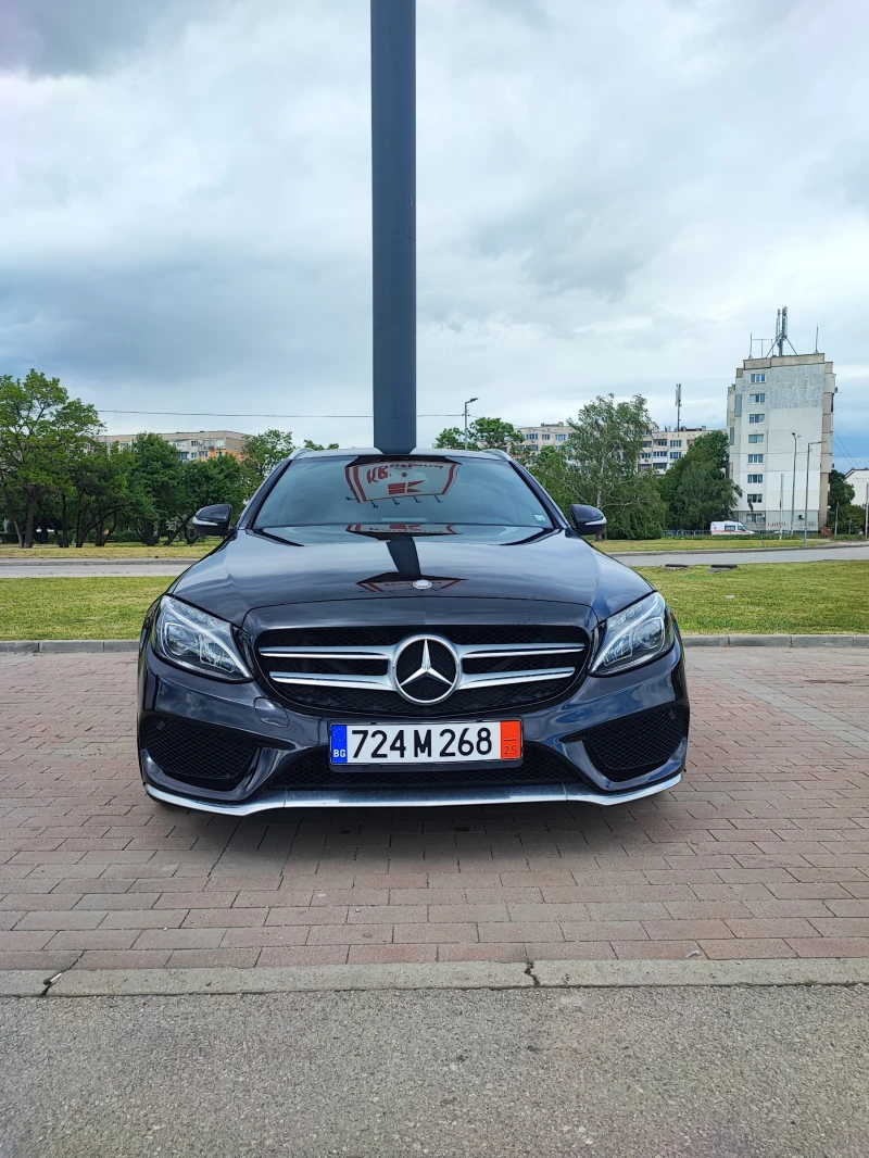 Mercedes-Benz C 200 AMG PACK, 7G-TRONIC Plus, Кожа, РЕГИСТРИРАНА, снимка 2 - Автомобили и джипове - 50378890