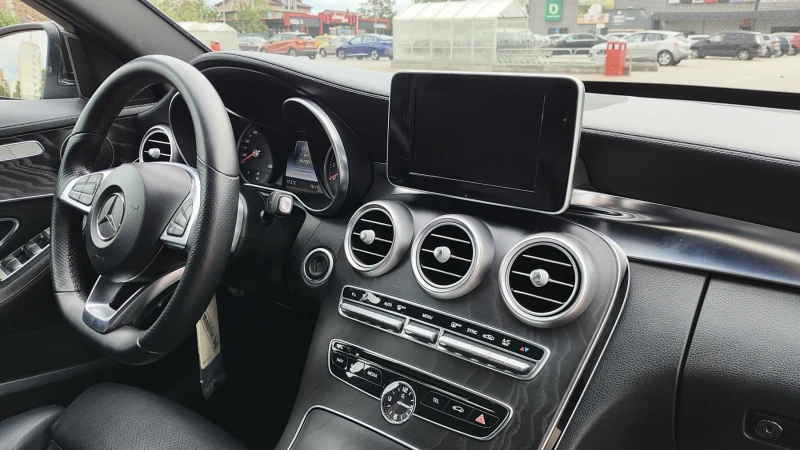 Mercedes-Benz C 200 AMG PACK, 7G-TRONIC Plus, Кожа, РЕГИСТРИРАНА, снимка 9 - Автомобили и джипове - 50378890