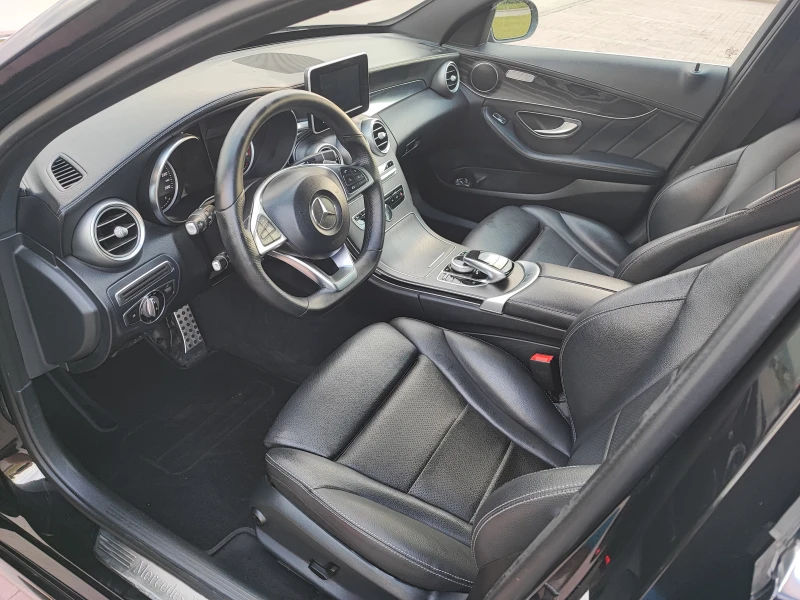 Mercedes-Benz C 200 AMG PACK, 7G-TRONIC Plus, Кожа, РЕГИСТРИРАНА, снимка 12 - Автомобили и джипове - 50378890