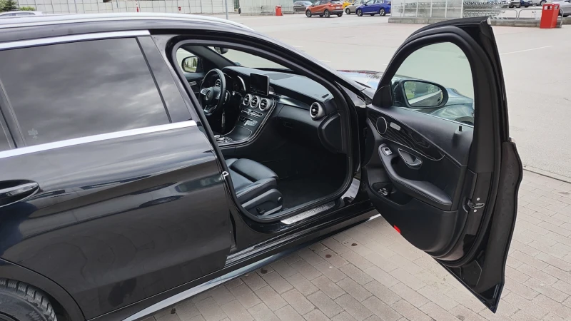 Mercedes-Benz C 200 AMG PACK, 7G-TRONIC Plus, Кожа, РЕГИСТРИРАНА, снимка 13 - Автомобили и джипове - 50378890