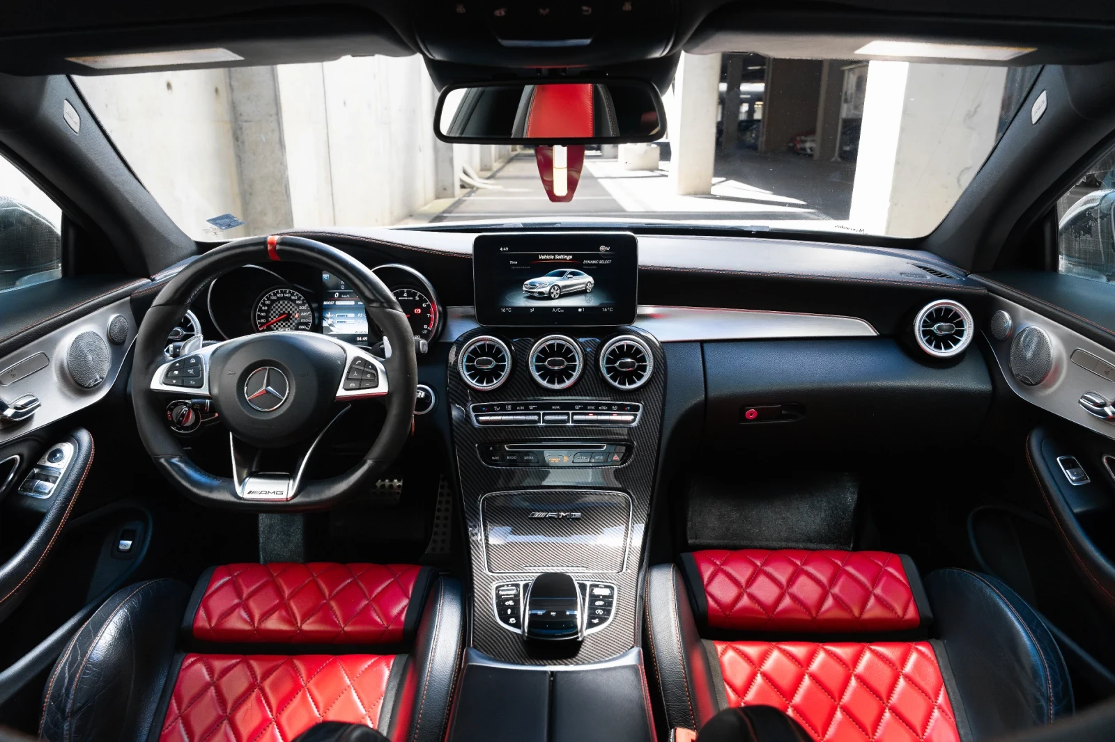 Mercedes-Benz C 43 AMG Купе, снимка 11 - Автомобили и джипове - 55012231