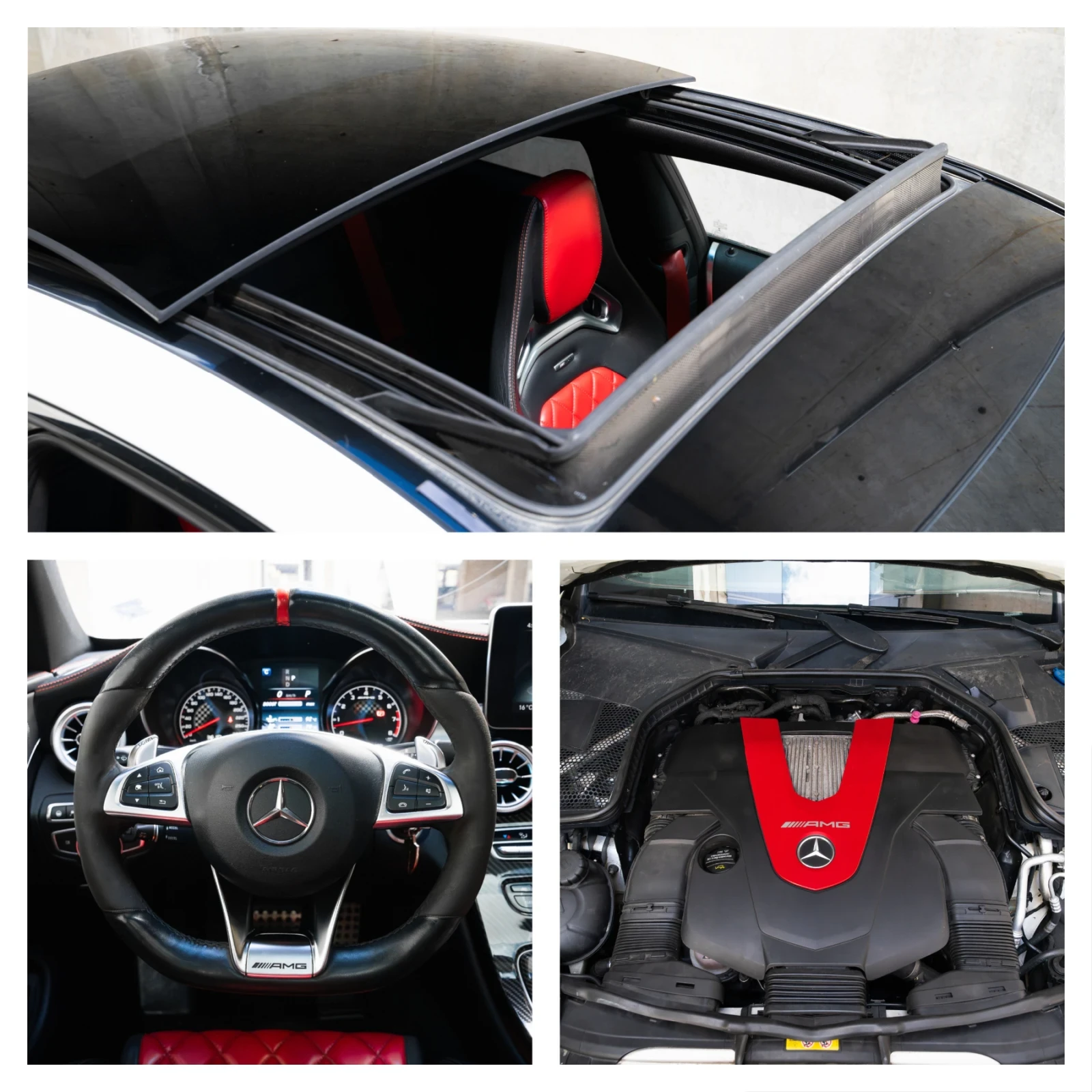 Mercedes-Benz C 43 AMG Купе, снимка 15 - Автомобили и джипове - 55012231
