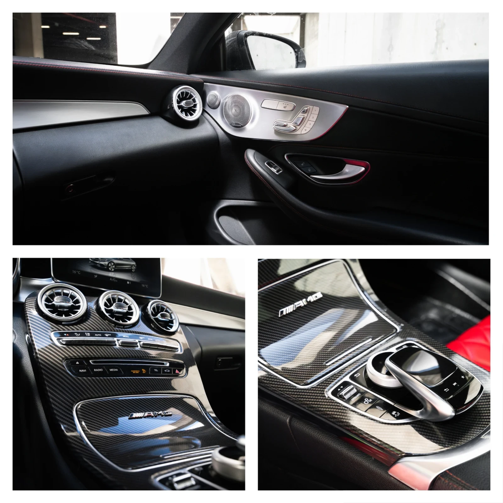 Mercedes-Benz C 43 AMG Купе, снимка 14 - Автомобили и джипове - 55012231