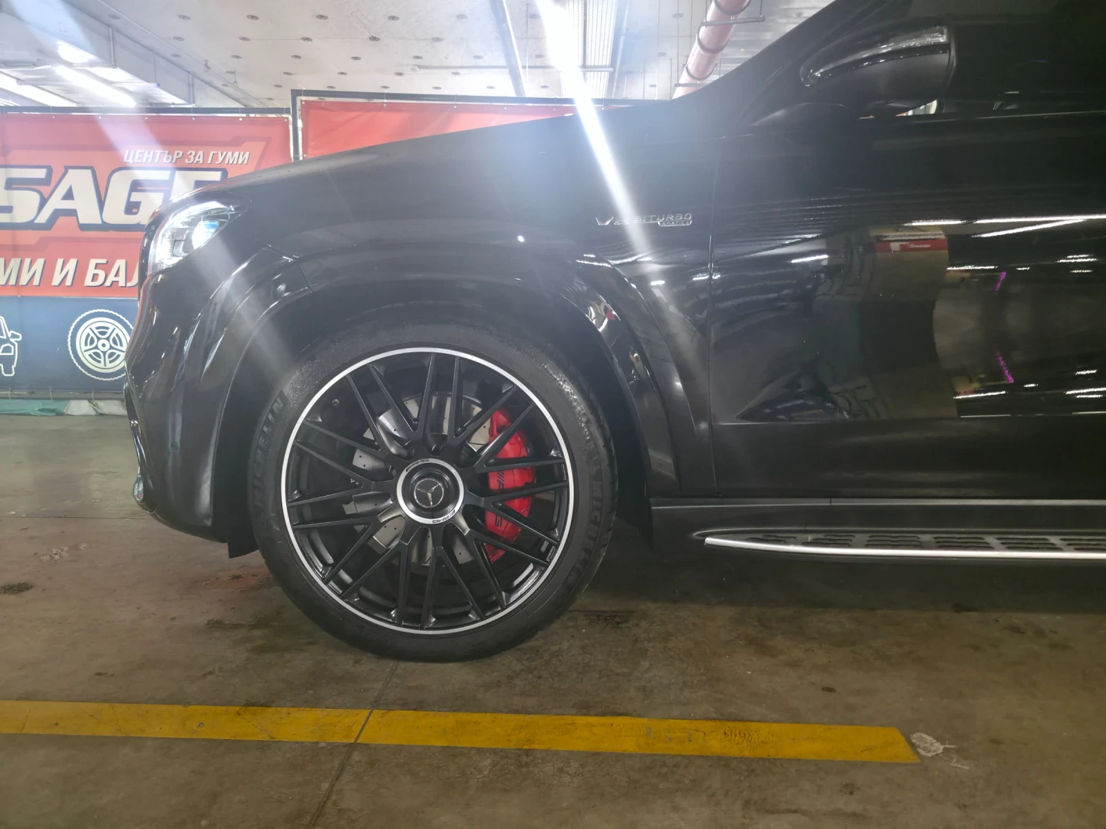 Mercedes-Benz GLS 63 AMG, снимка 8 - Автомобили и джипове - 55470103