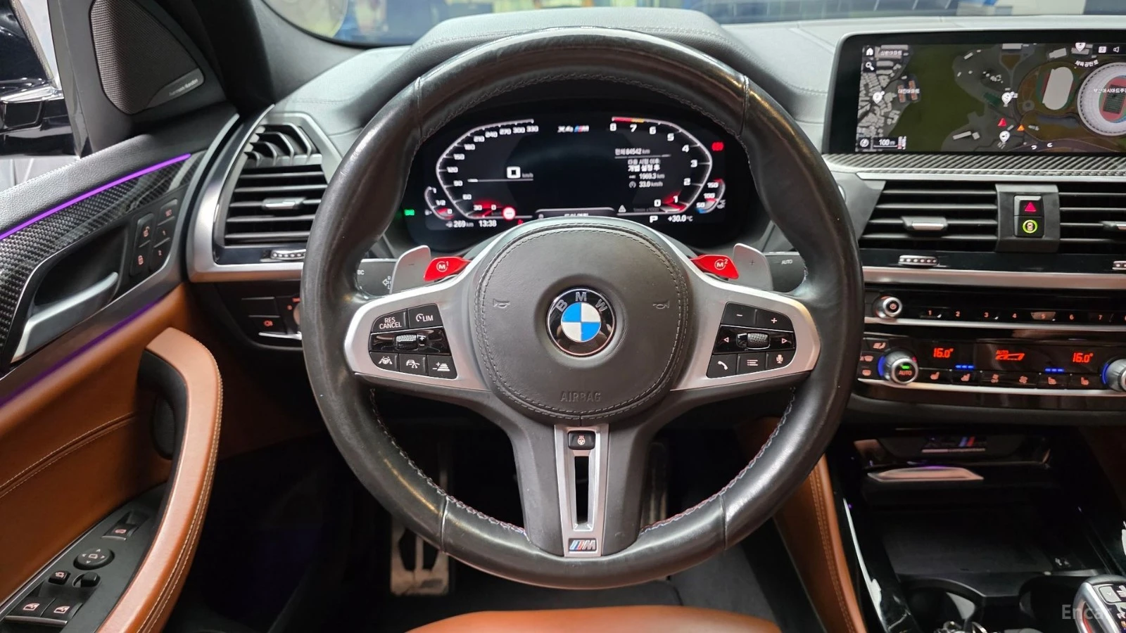 BMW X4 M* COMPETITION* HUD* DISTRONIC* ОБДУХ* , снимка 8 - Автомобили и джипове - 55512700