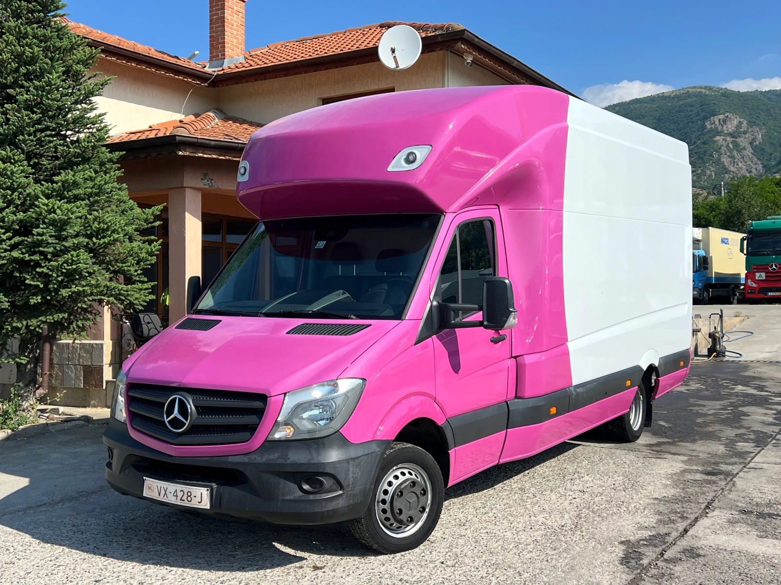 Mercedes-Benz Sprinter 516 Кемпер , EURO6 , Дв гума , 3500 кг , Клима , 4, 35 - изображение 2