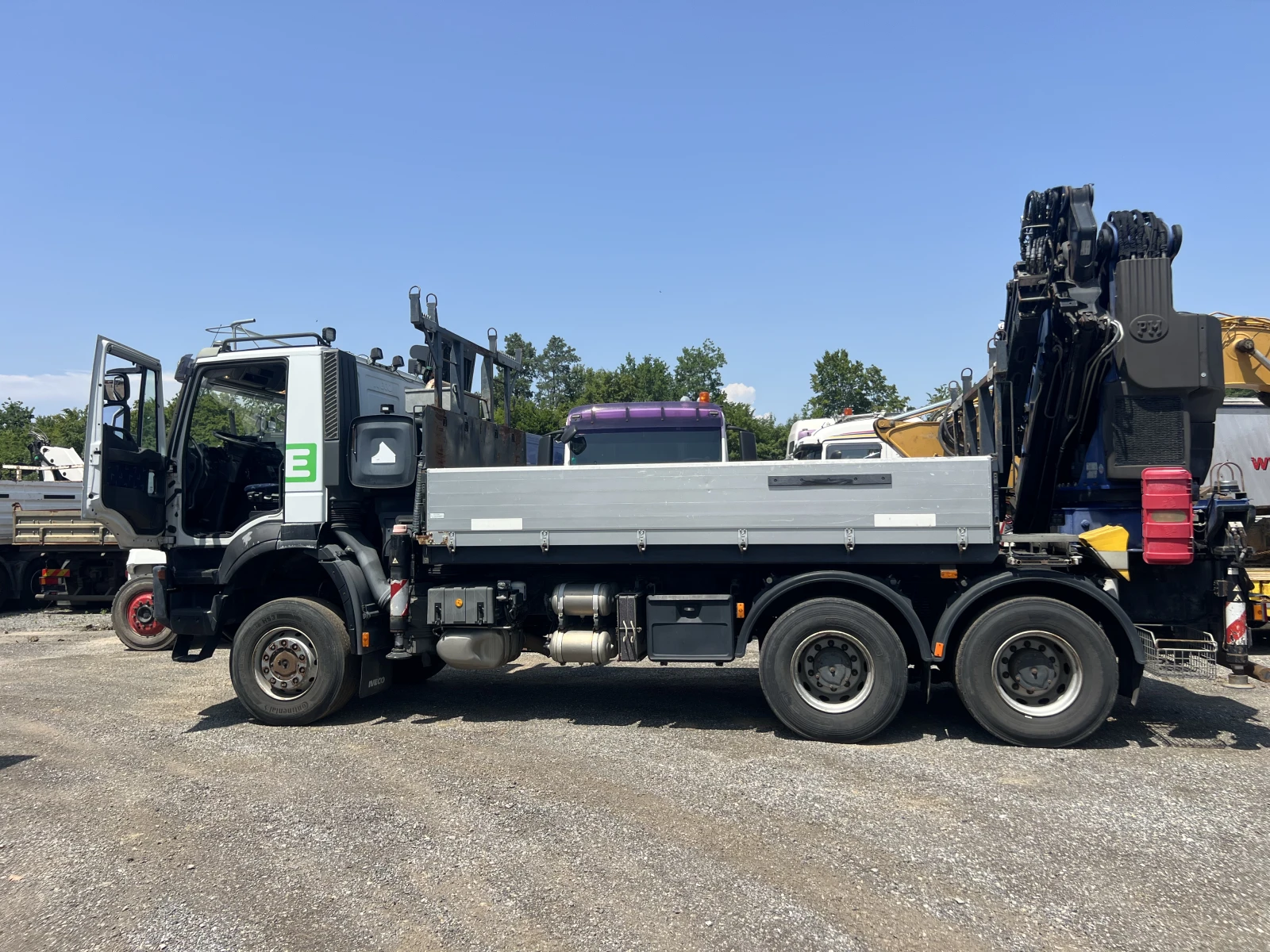 Iveco Trakker 6х6, Кран 25 МЕТРА, Самосвал, ,  - изображение 3