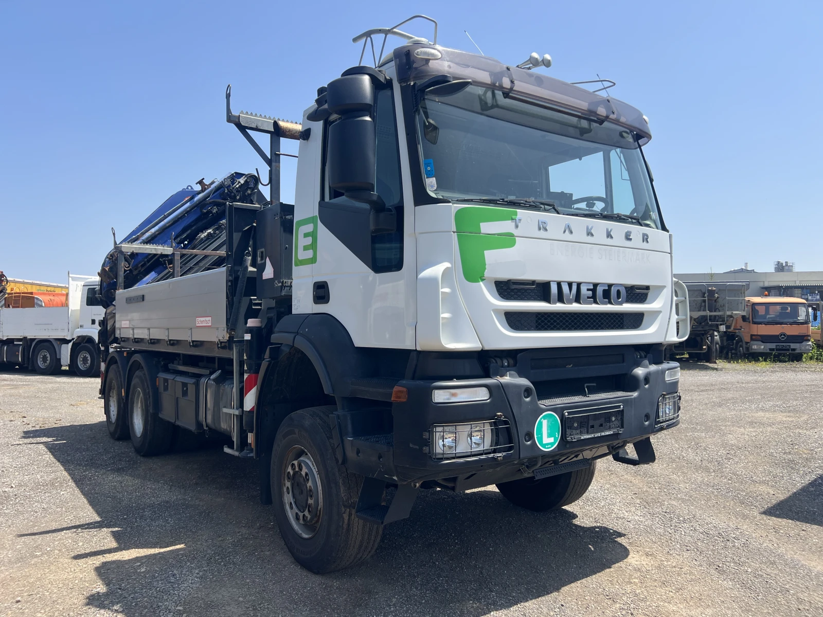 Iveco Trakker 6х6, Кран 25 МЕТРА, Самосвал, ,  - изображение 5