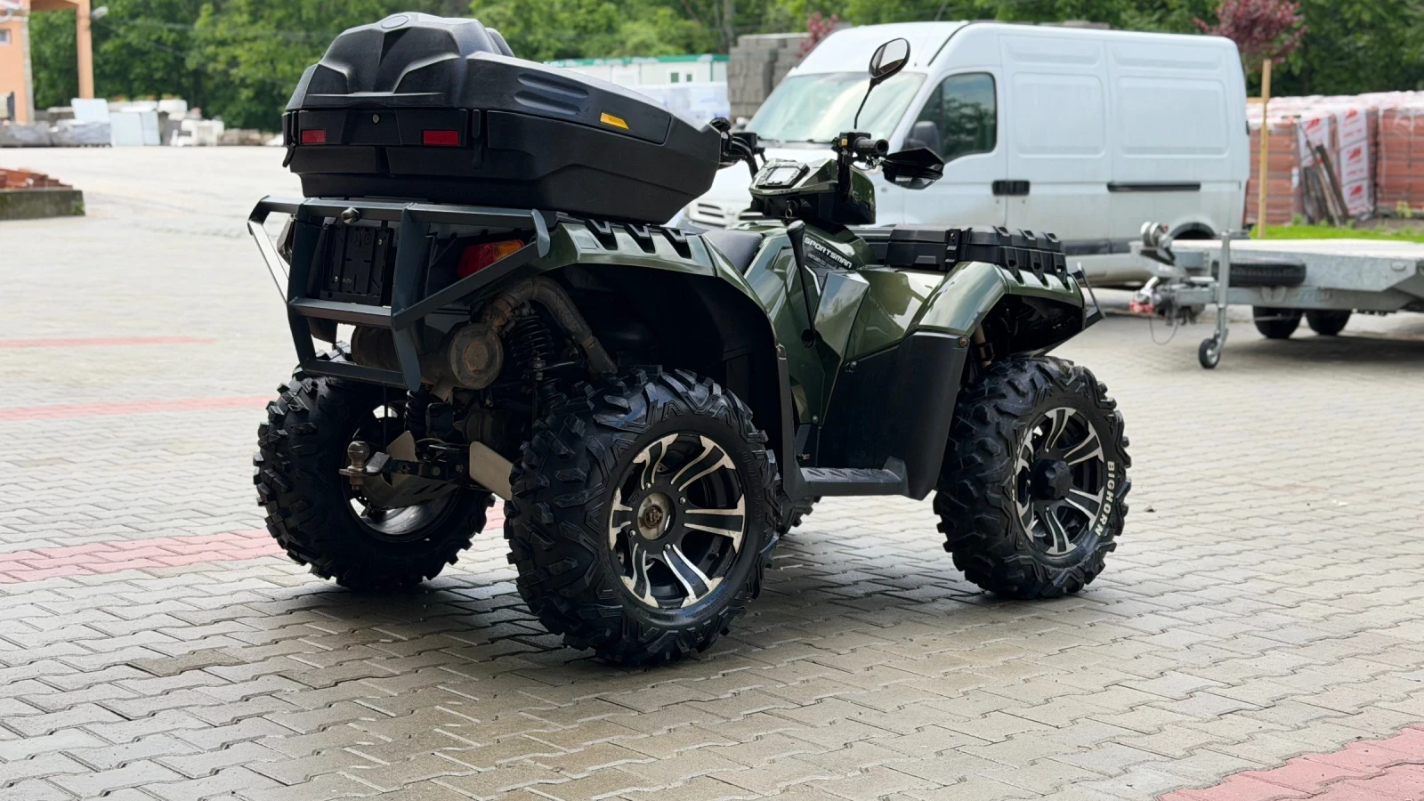Polaris Sportsman 550 EFI Forest, снимка 5 - Мотоциклети и мототехника - 54655418