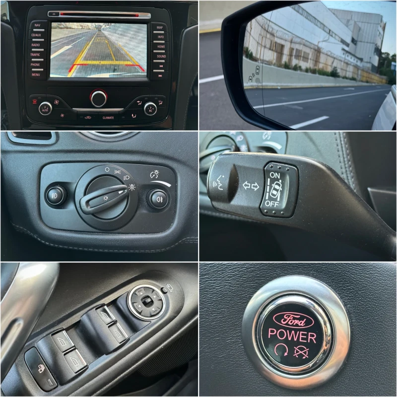 Ford S-Max 2.2 TDCI TITANIUM FACE 200к.с KEYLESS GO PANORAMA, снимка 11 - Автомобили и джипове - 47689483