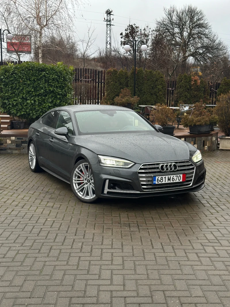 Audi A5 2.0 S-Line quattro  HEAD-UP/CarPlay/Keyless GO, снимка 2 - Автомобили и джипове - 48457888