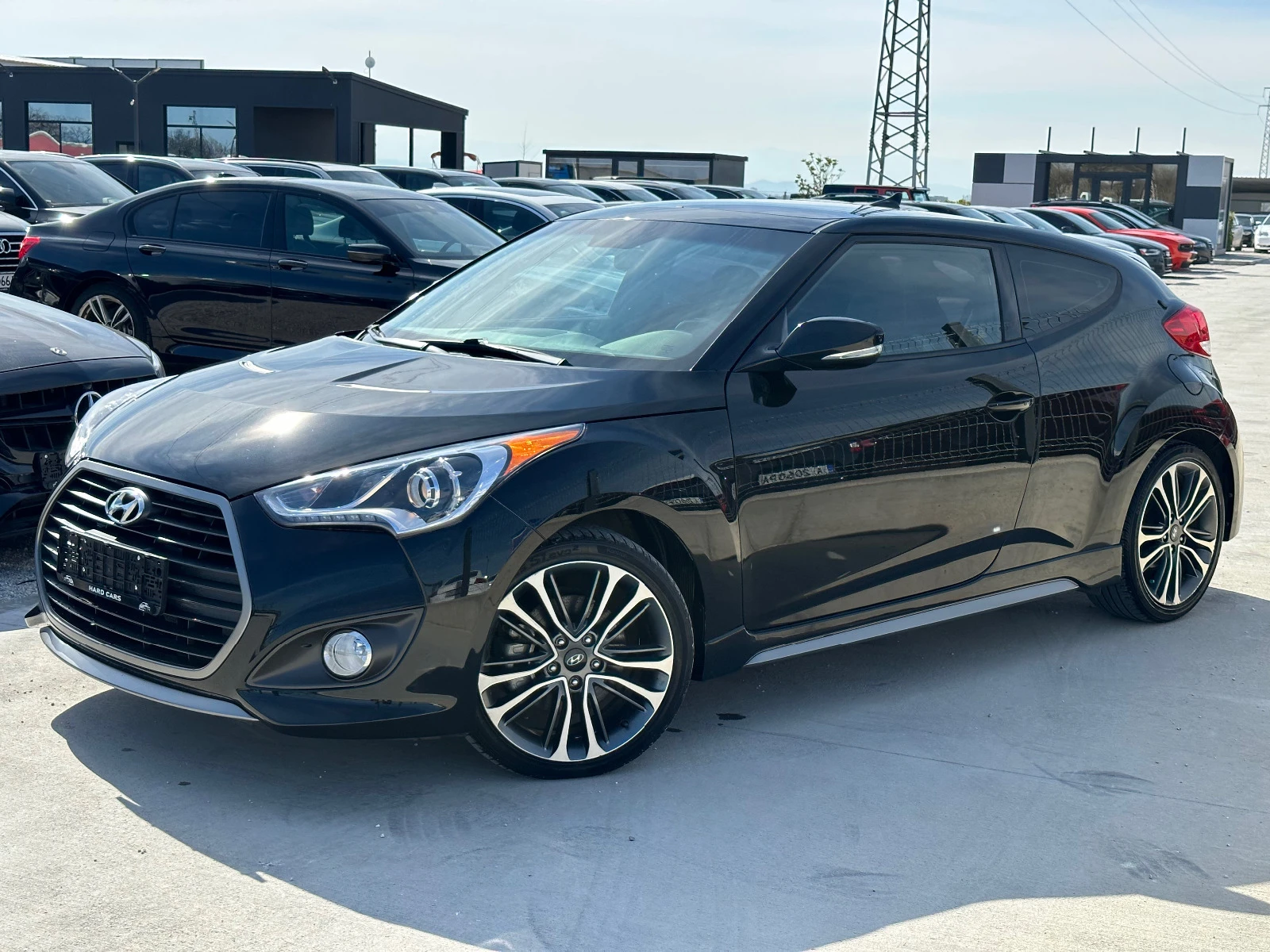 Hyundai Veloster  Turbo* 1.6i* 2016* Ръчка* , снимка 1