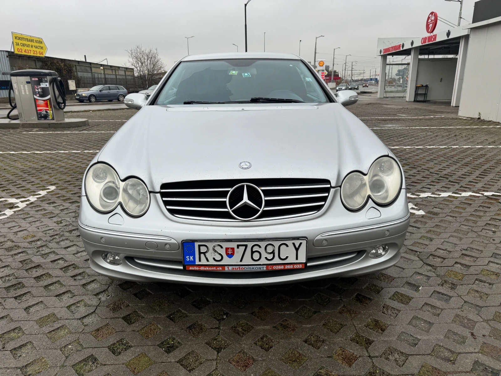 Mercedes-Benz CLK 320i V6 Avangarde Автоматик, снимка 2 - Автомобили и джипове - 53894735