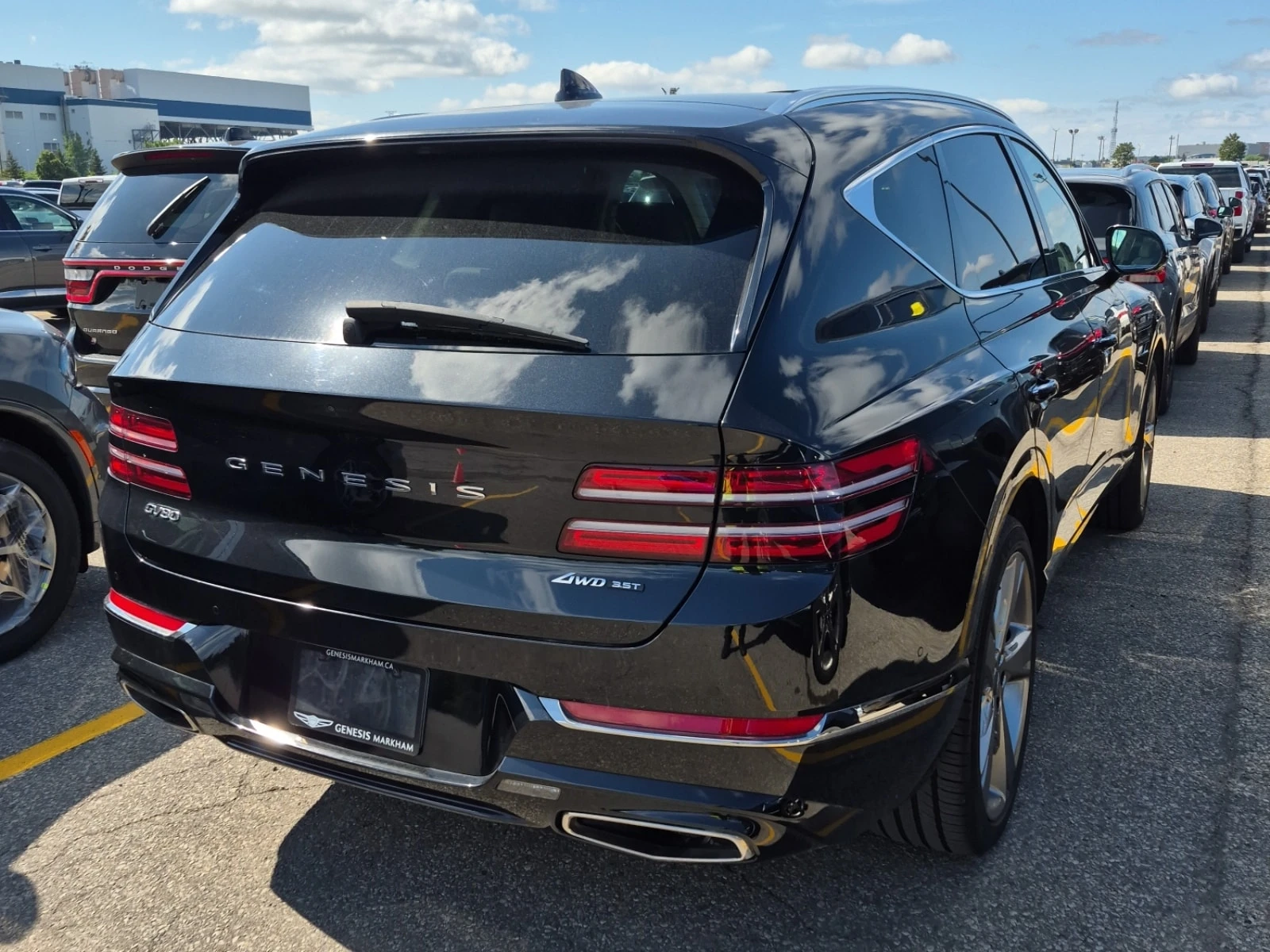 Genesis GV80 * 3.5T PRESTIGE * Един собственик * От Hyundai * , снимка 3 - Автомобили и джипове - 55889792