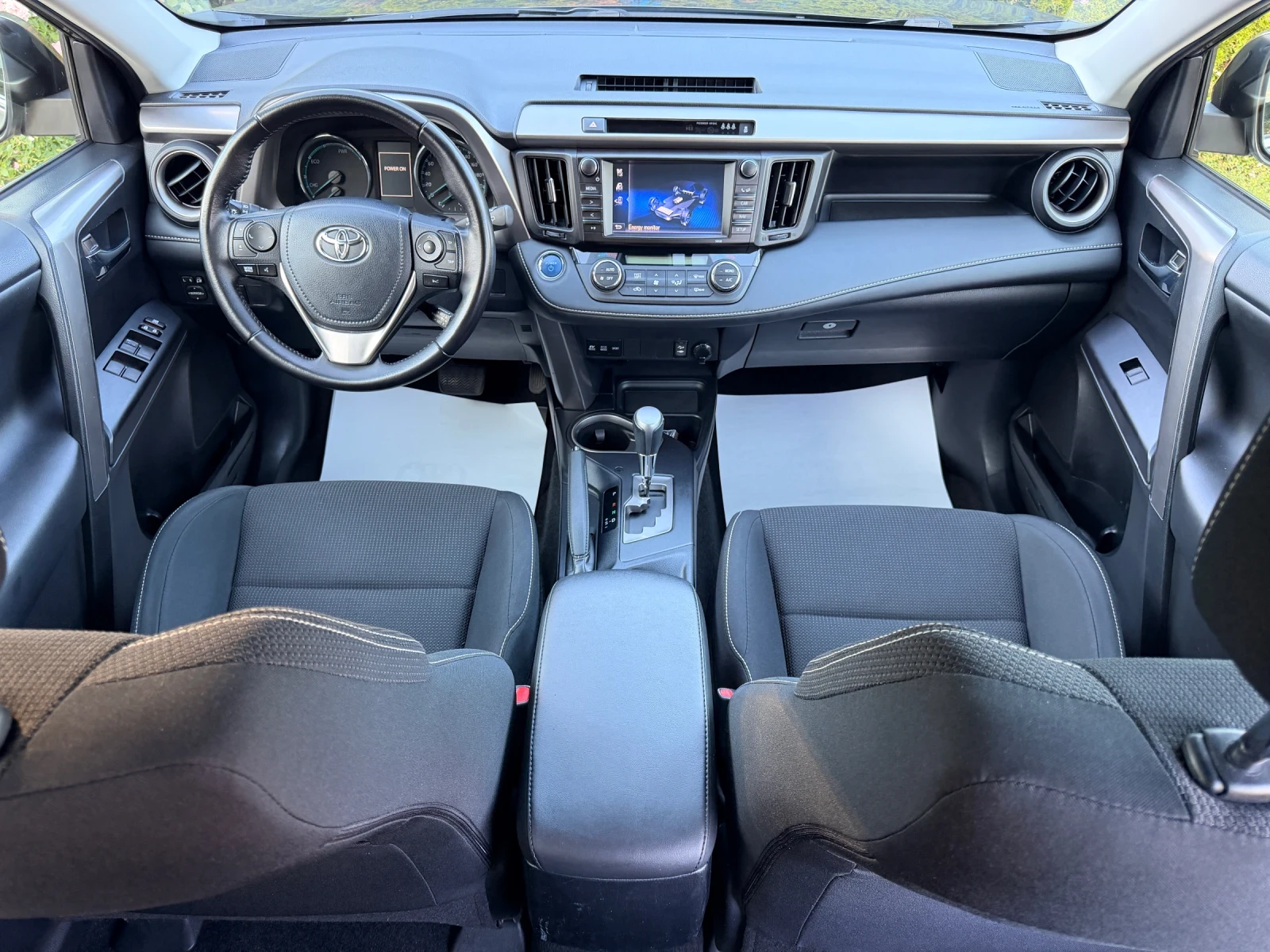 Toyota Rav4 2.5HYBRID-AWD-4X4-KEYLESS-КАМЕРА-НАВИ-157Х.КМ-ТОП!, снимка 14 - Автомобили и джипове - 53177957
