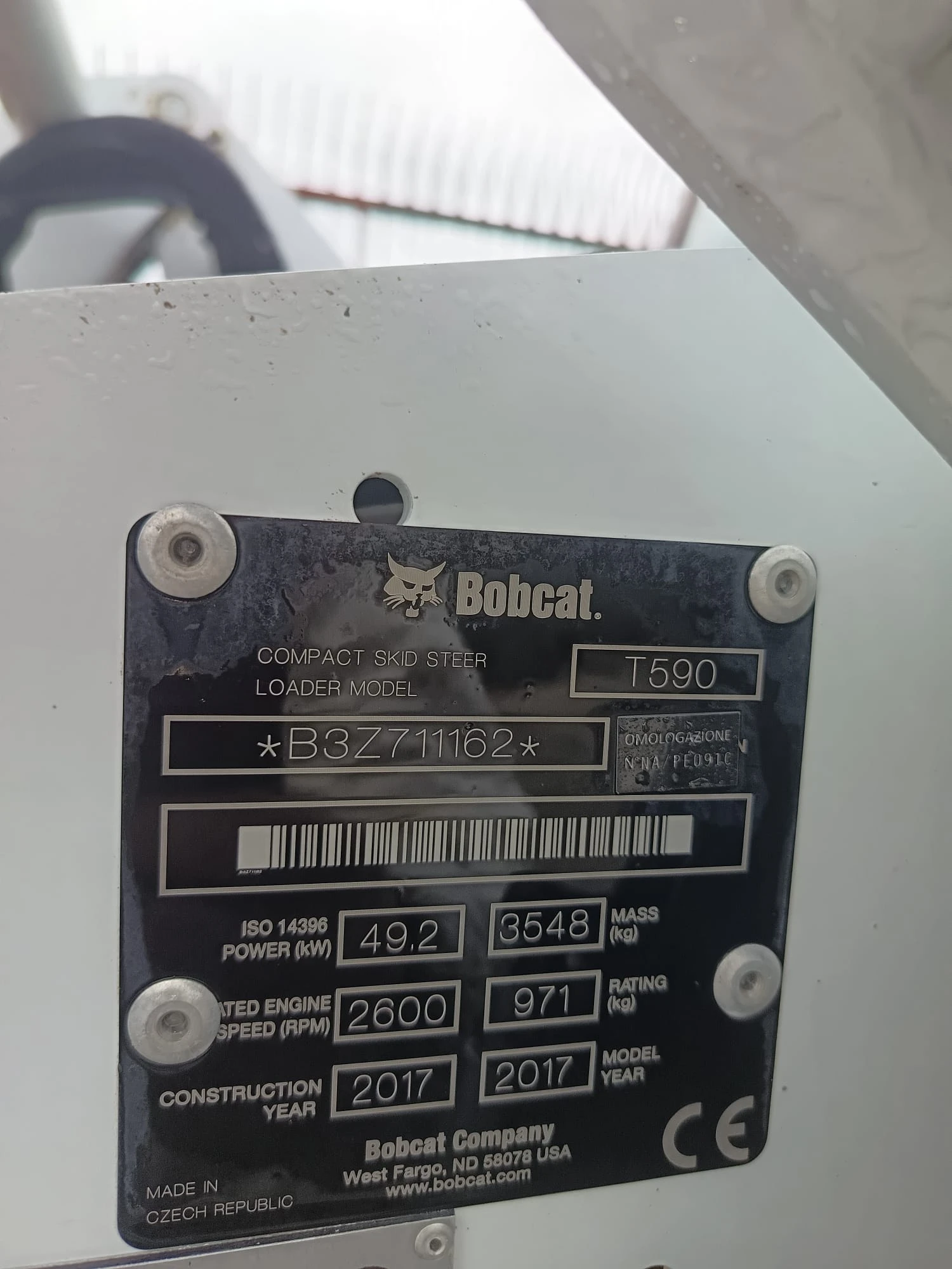 Мини челни товарачи Bobcat T 590-1100часа.УНИКАТ, снимка 6 - Индустриална техника - 54068013