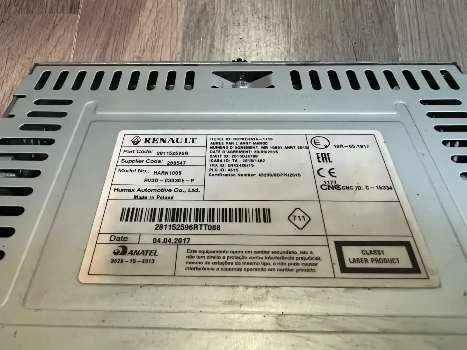 281152596R  DACIA LOGAN SANDERO DOKKER 281152596R | Mobile.bg   2