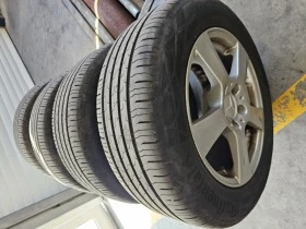 Гуми с джанти Continental 225/55R16, снимка 1 - Гуми и джанти - 44588021