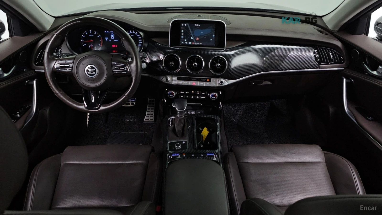 Kia Stinger 2.0* КОЖА* ПОДГРЕВ* ОБДУХ* НАВИ* ПАНО, снимка 5 - Автомобили и джипове - 55903262